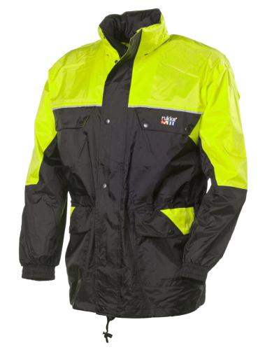rukka Joker Allzweckregenjacke - lemon-black (Grösse: S)