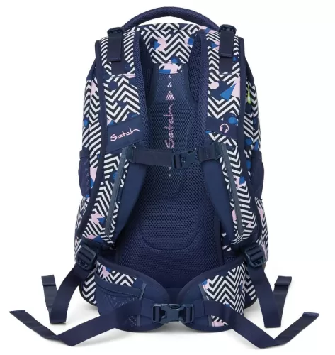 Satch Schulrucksack Sleek Stoney Mony