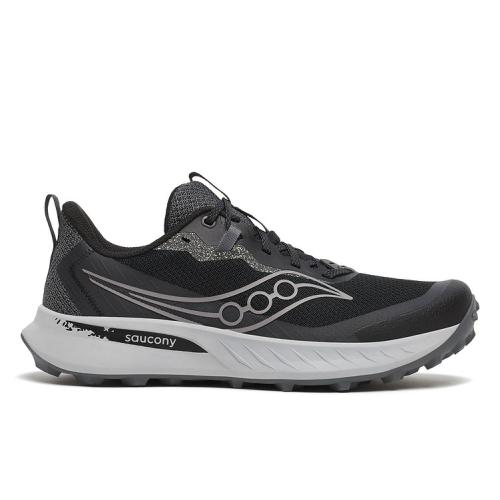 Saucony Laufschuh Peregrine 15 - Black/Shadow (Grösse: 48)