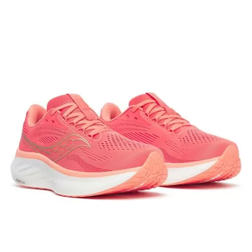 Saucony Ride 18 - Coral/Salmon
