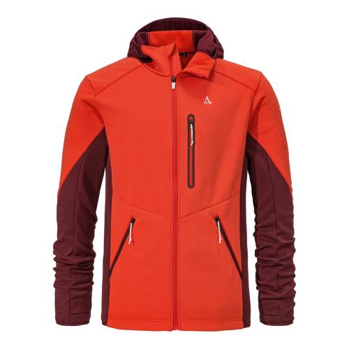 Schöffel Fleece Hoody Lodron M - orange (Grösse: 56)