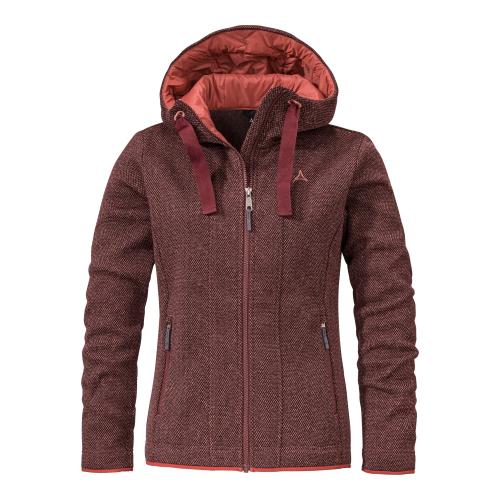 Einzelstück Schöffel Fleece Hoody Aurora L - rot