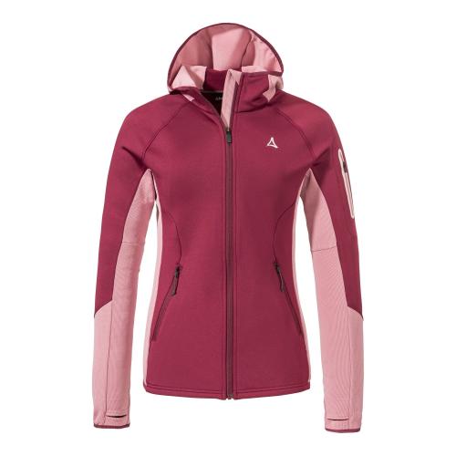 Schöffel Fleece Hoody Lodron L - pink (Grösse: 36)