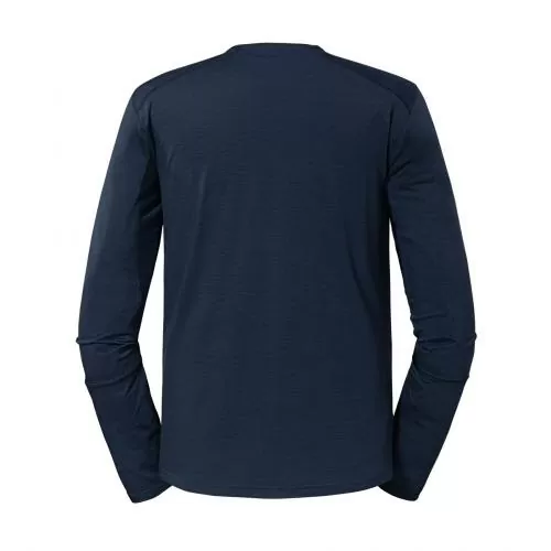 Schöffel T-Shirts/Tanks Longsleeve Sandegg M - blau