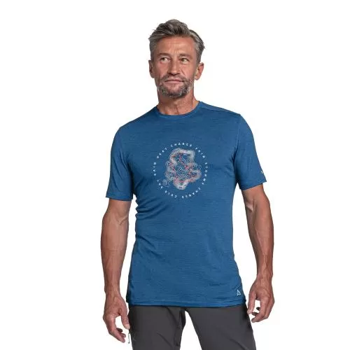 Schöffel T Shirt Hochberg M - blau