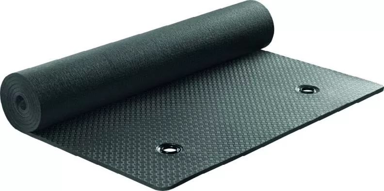 Airex HEARTBEAT YOGA Pro Studio with eyelets - stone grey, 650x1850x6.8 mm