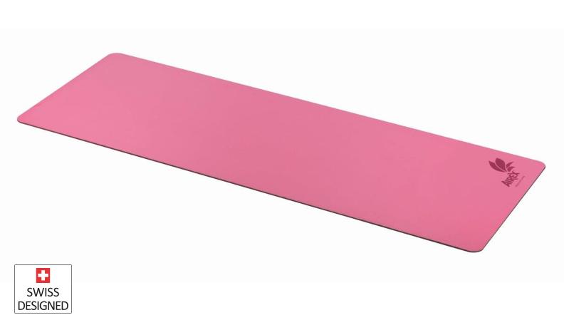 Airex Yogamatte Yoga ECO GRIP - pink 610x 1830x 4 mm