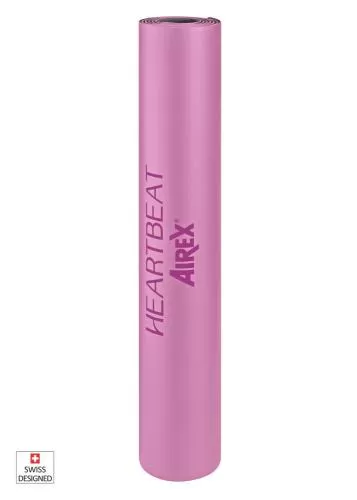 Airex Yoga mat HEARTBEAT - pink 1830x610x4 mm