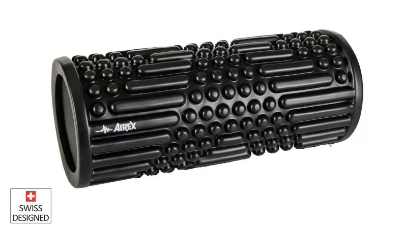 Airex HEARTBEAT Massage Roller - black, 330 x 140 mm