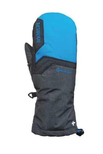 Snowlife JR Lucky GTX Mitten - black/blue