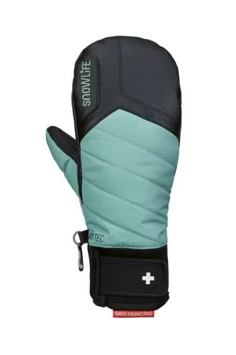 Snowlife JR Unity Dt Mitten - jade/black