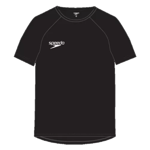 Speedo Technical UV T-shirt Unisex Teamwear Male Adult - Black
