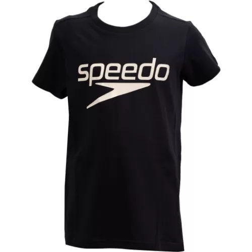 Speedo T-shirt Big Logo Junior Teamwear Junior Unisex - Navy