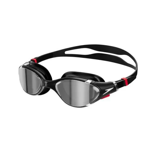 Speedo Biofuse 2.0 Mirror Goggles Adults - Black/Red/Chrome