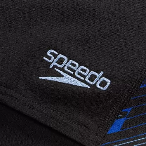 Speedo Hyperboom Panel Aquashort Swimwear Male Adult - Black / Curious