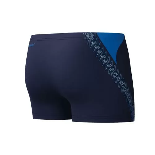 Speedo Hyperboom Splice Aquashort Swimwear Male Adult - Peacoat/Lagoon Blue