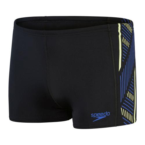 Speedo Tech Panel Aquashort Male Adult - Black/Chroma Blue