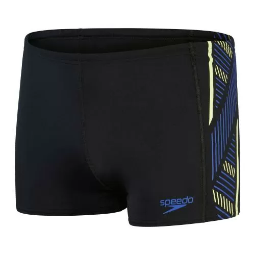 Speedo Tech Panel Aquashort Male Adult - Black/Chroma Blue