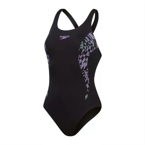 Speedo Placement Muscleback Swimwear Female Adult - True Navy / Swe