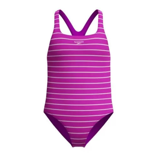 Speedo Printed Medalist Swimwear Female Junior/Kids - Diva