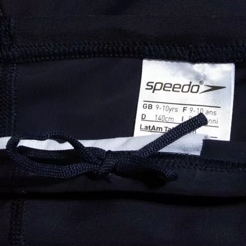 Speedo Plastisol Placement Aquashort Swimwear Male Junior/Kids - True Navy / Har
