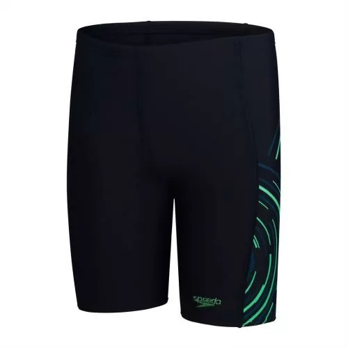 Speedo Plastisol Placement Jammer Swimwear Male Junior/Kids - True Navy / Har