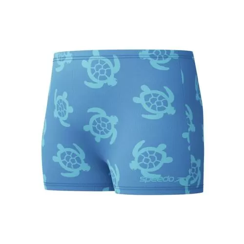 Speedo Print Aquashort Swimwear Male Infant/Toddler - Periwinkle Blue