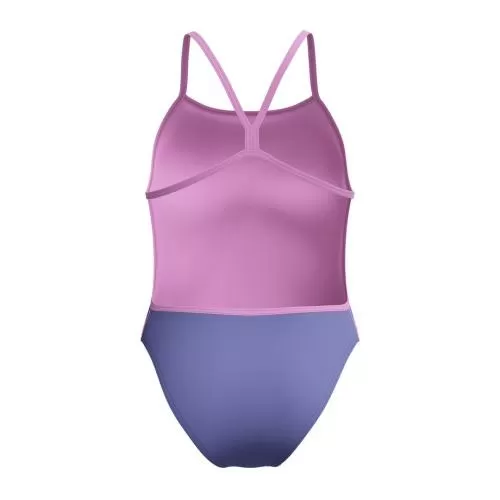 Speedo Placement Digital Vback Swimwear Female Adult - Balance Blend - Hapuna Blue