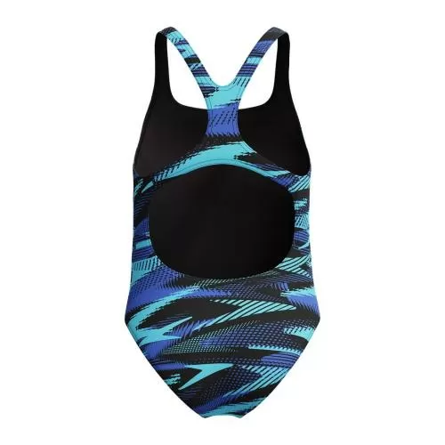 Speedo HyperBoom Allover Medalist Swimwear Female Junior/Kids - Cobalt Pop