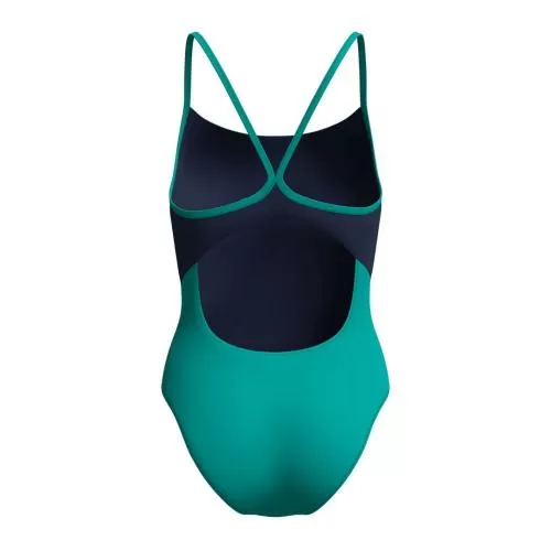Speedo Solid Racerback 1pc Swimwear Female Adult - Peacock Teal/Peacoat