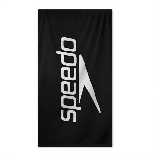 Speedo Logo towel Towels - Black/White