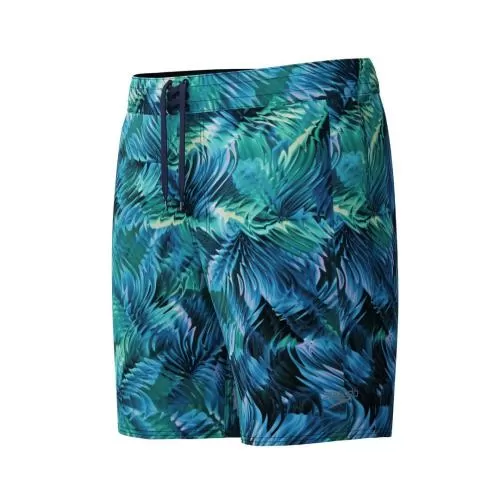 Speedo Print Lookout Boardshort 18" Watershorts Male Adult - Peacoat/Border Blue