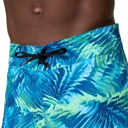 Speedo Print Lookout Boardshort 18" Watershorts Male Adult - Peacoat/Border Blue
