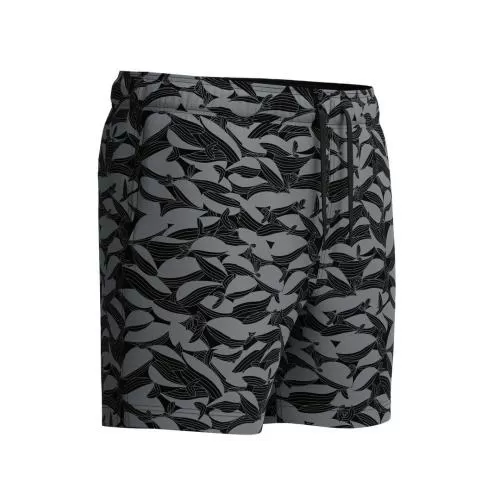 Speedo Print Redondo Edge Volley 16" Watershorts Male Adult - Anthracite/Grey Lead