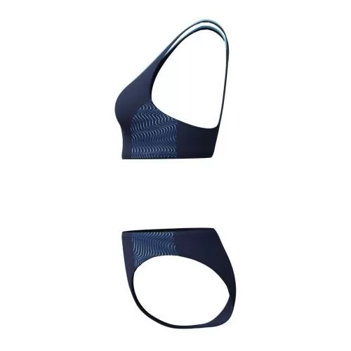 Speedo Placement Racerback 2pc Swimwear Female Adult - Peacoat/Angelic Blue