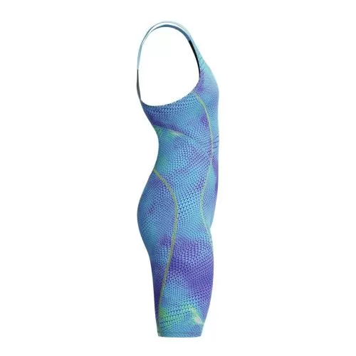Speedo Fastskin HyperSpark Openback K Race Female Adult - Under Current/Sugar Blue