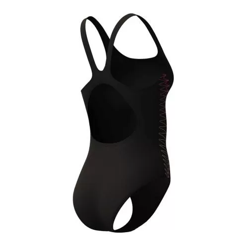 Speedo Placement Muscleback Swimwear Female Adult - Anthracite