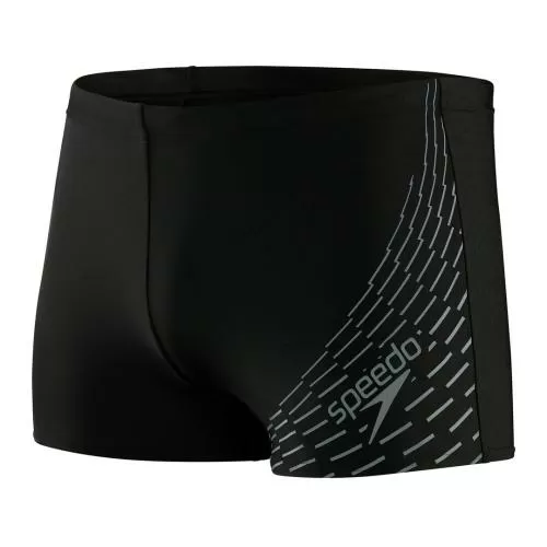 Speedo Medley Logo Aquashort Adult Male - Black/Ardesia