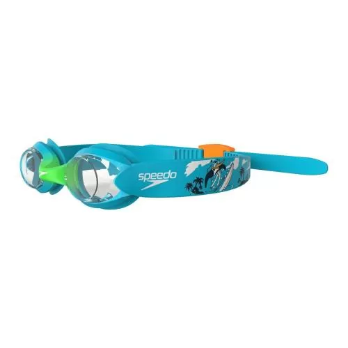 Speedo Infant Illusion Goggle Goggles Junior (0-6) - Azure Blue/Fluo G