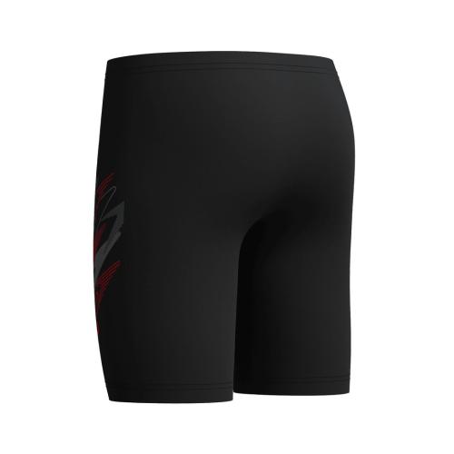Speedo Medley Logo Jammer Swimwear Male Junior/Kids - Anthracite/High Risk Red