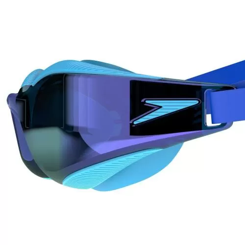 Speedo Fastskin Hyper Elite Mirror Ju Goggles Junior - PICTON BLUE/COBALT/IRIS