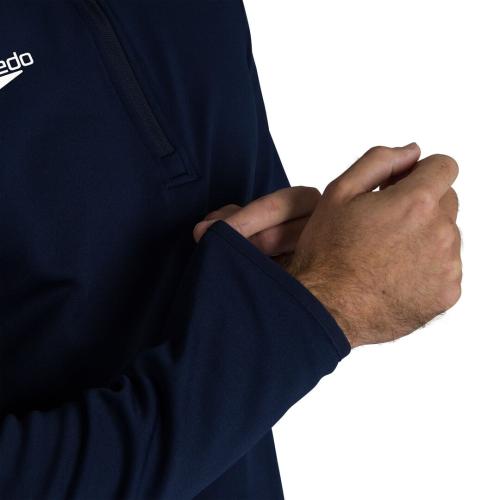 Speedo CLUB 1/4 ZIP MIDLYR TRN TOP AM Teamwear Adult Male - NAVY