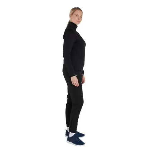 Speedo CLUB 1/4 ZIP MIDLYR TRN TOP AF Teamwear Adult Female - BLACK
