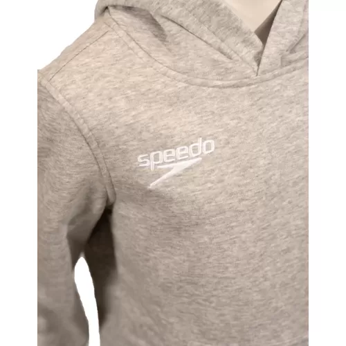 Speedo CLUB HOODY Teamwear Junior Unisex - GREY MARL