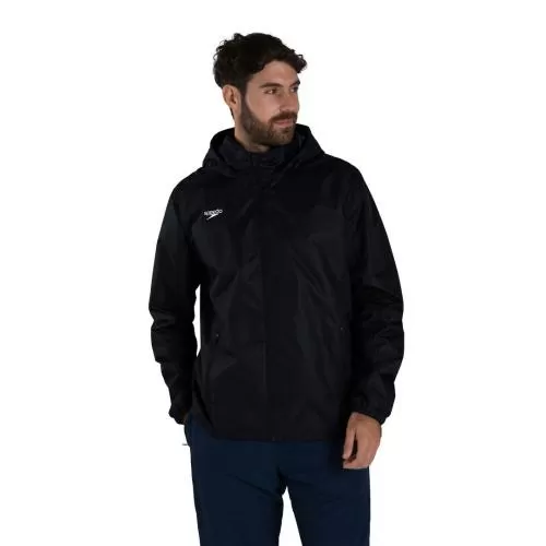 Speedo CLUB VPSHLD FULLZIP RAINJKT AM Teamwear Adult Male - BLACK