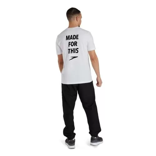Speedo MADE FOR THIS TEE AM Teamwear Adult Male - WHITE