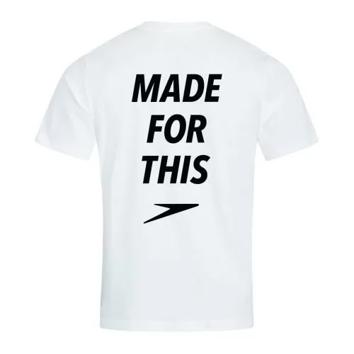 Speedo MADE FOR THIS TEE AM Teamwear Adult Male - WHITE