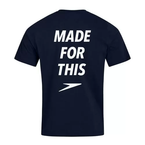 Speedo MADE FOR THIS TEE JM Teamwear Junior Unisex - NAVY