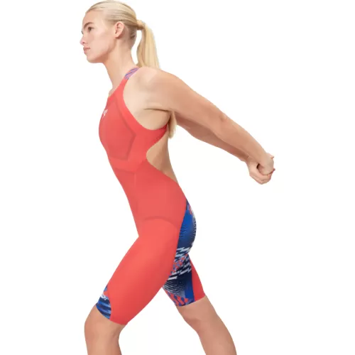 Speedo Fastskin LZR Ignite Kneeskin Race Female Adult - Flame - red/Bolt/