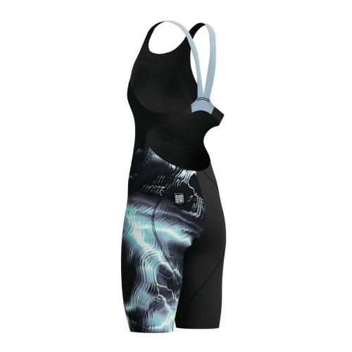 Speedo LZR Ignite Kneeskin JF Race Female Junior - Electro Static/Black